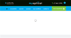 Desktop Screenshot of myoptical.com.au