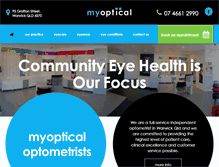 Tablet Screenshot of myoptical.com.au